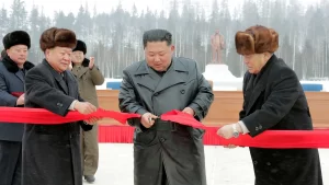 Kim Jong Un visits 'model' city, first public outing in more than a month