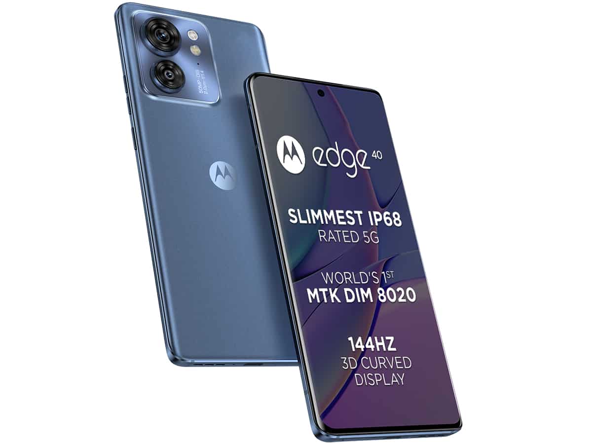 Motorola Edge 40: World’s slimmest 5G phone